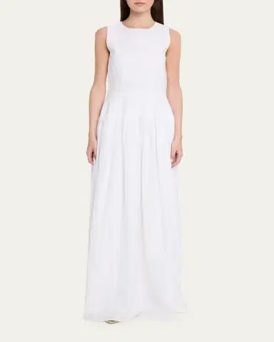 Loulou de Saison Ama Structured Maxi Dress | Thumbnail 2 Loulou de Saison Ama Structured Maxi Dress | Thumbnail 2