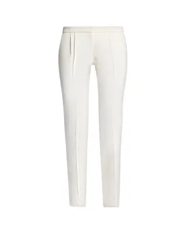 Balenciaga Low-Rise Pleated Slim-Leg Tailored Pants | Thumbnail 1 Balenciaga Low-Rise Pleated Slim-Leg Tailored Pants | Thumbnail 1