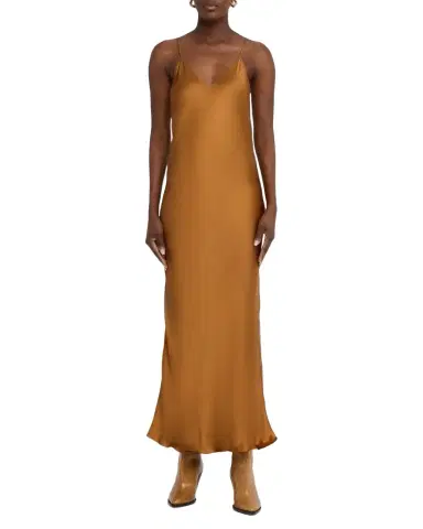 Isabel Marant Nevana Satin Backless Maxi Slip Dress | Thumbnail 1 Isabel Marant Nevana Satin Backless Maxi Slip Dress | Thumbnail 1