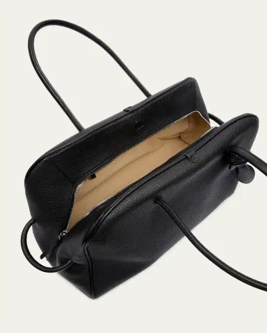 Jacquemus Men's Le Grand Turismo Leather Bowling Bag | Thumbnail 4 Jacquemus Men's Le Grand Turismo Leather Bowling Bag | Thumbnail 4