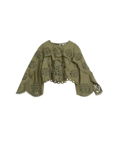 Sea Gardener Embroidered Blouse | Thumbnail 1 Sea Gardener Embroidered Blouse | Thumbnail 1