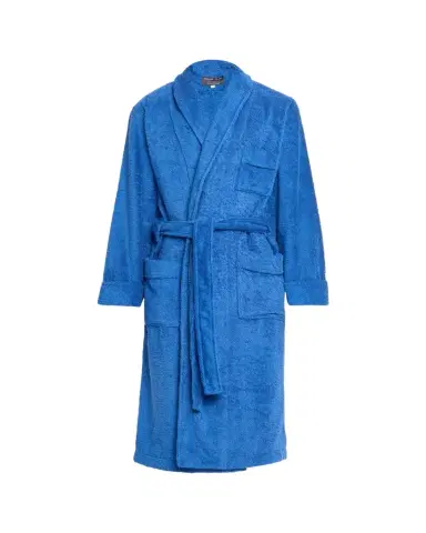 Emanuele Maffeis Men's Terry Cotton Bath Robe | Thumbnail 1 Emanuele Maffeis Men's Terry Cotton Bath Robe | Thumbnail 1