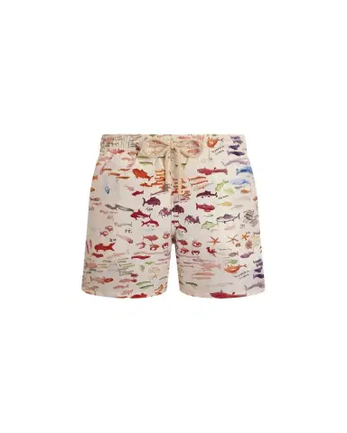 Vilebrequin x Fabrice Hyber Men's Pescador Swim Shorts | Thumbnail 1 Vilebrequin x Fabrice Hyber Men's Pescador Swim Shorts | Thumbnail 1