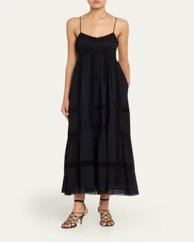 Ulla Johnson Romilly Embroidered Cotton Maxi Dress | Thumbnail 2 Ulla Johnson Romilly Embroidered Cotton Maxi Dress | Thumbnail 2