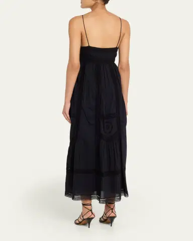 Ulla Johnson Romilly Embroidered Cotton Maxi Dress | Thumbnail 3 Ulla Johnson Romilly Embroidered Cotton Maxi Dress | Thumbnail 3