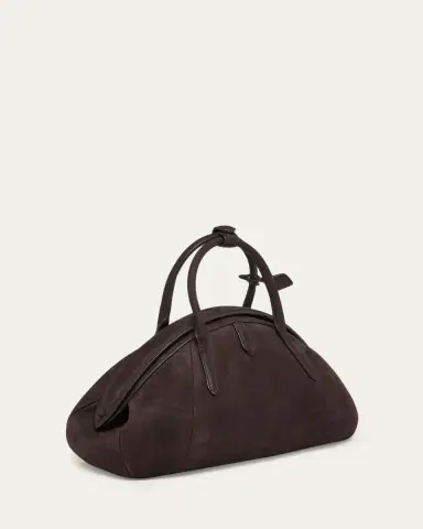 Alaïa Small Dome Top-Handle Bag in Suede | Thumbnail 3 Alaïa Small Dome Top-Handle Bag in Suede | Thumbnail 3
