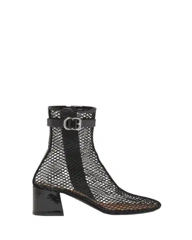 Alaïa 55mm Fishnet Ankle Booties | Thumbnail 1 Alaïa 55mm Fishnet Ankle Booties | Thumbnail 1
