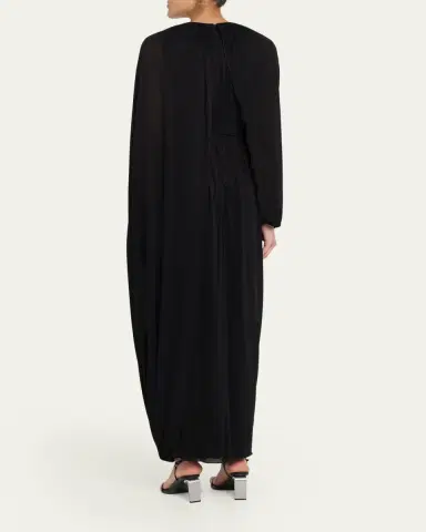 FFORME Kahlo Assymetric Draped Loop Jersey Dress | Thumbnail 3 FFORME Kahlo Assymetric Draped Loop Jersey Dress | Thumbnail 3