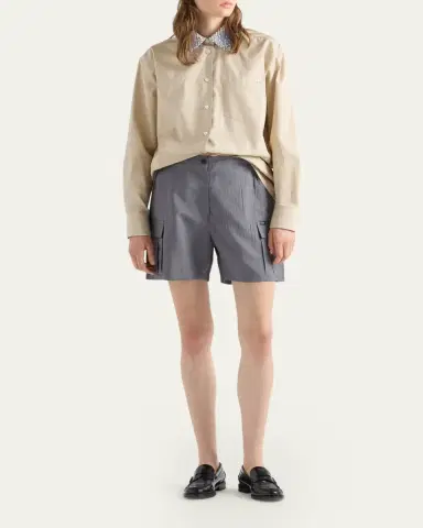 Prada Light Mohair Shorts | Thumbnail 2 Prada Light Mohair Shorts | Thumbnail 2