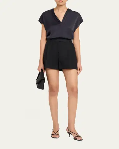 Vince Sleeveless Draped Top | Thumbnail 2 Vince Sleeveless Draped Top | Thumbnail 2