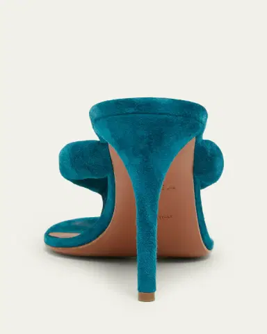ALAÏA 90mm Padded Suede Thong Sandals | Thumbnail 3 ALAÏA 90mm Padded Suede Thong Sandals | Thumbnail 3