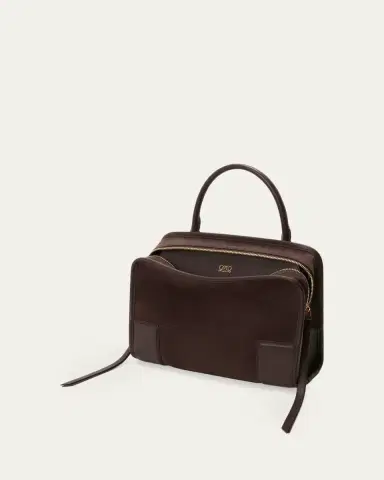 Loewe Amazona 180 Medium Top-Handle Bag in Suede | Thumbnail 3 Loewe Amazona 180 Medium Top-Handle Bag in Suede | Thumbnail 3