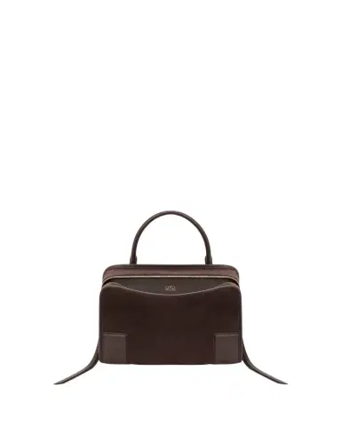 Loewe Amazona 180 Medium Top-Handle Bag in Suede | Thumbnail 1 Loewe Amazona 180 Medium Top-Handle Bag in Suede | Thumbnail 1
