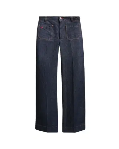 Victoria Beckham Alina Wide-Leg Jeans | Thumbnail 1 Victoria Beckham Alina Wide-Leg Jeans | Thumbnail 1