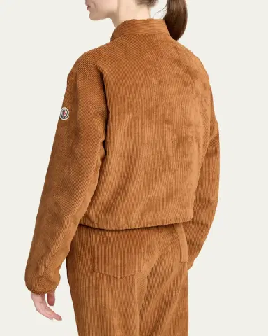 Moncler Blageon Reversible Down Corduroy Jacket | Thumbnail 3 Moncler Blageon Reversible Down Corduroy Jacket | Thumbnail 3