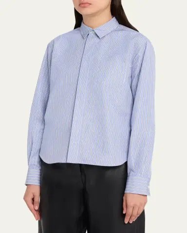 sacai Cotton Poplin Shirt | Thumbnail 9 sacai Cotton Poplin Shirt | Thumbnail 9