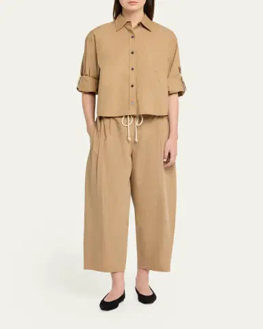 Maria McManus Balloon Drawstring Cropped Pants | Thumbnail 2 Maria McManus Balloon Drawstring Cropped Pants | Thumbnail 2