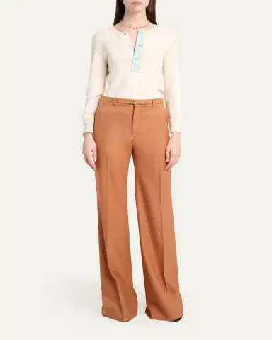 Chloé Ribbed Cotton Jersey Top | Thumbnail 2 Chloé Ribbed Cotton Jersey Top | Thumbnail 2
