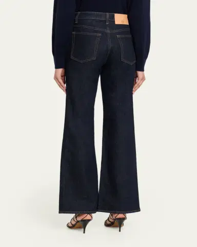 Ulla Johnson Lou Five-Button Flared Jeans | Thumbnail 3 Ulla Johnson Lou Five-Button Flared Jeans | Thumbnail 3