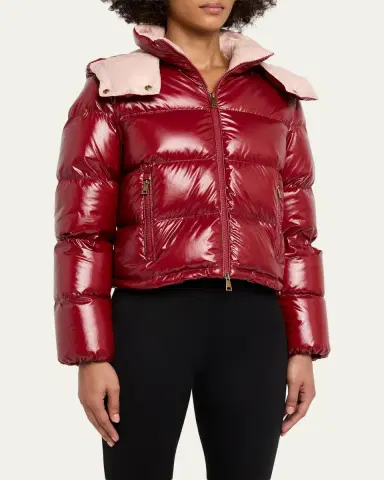 Moncler Niveole Short Down Jacket | Thumbnail 4 Moncler Niveole Short Down Jacket | Thumbnail 4