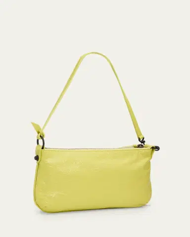 Balenciaga Le City Crinkled Leather Pouch Shoulder Bag | Thumbnail 3 Balenciaga Le City Crinkled Leather Pouch Shoulder Bag | Thumbnail 3