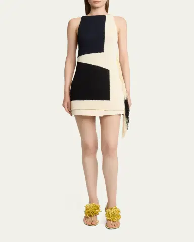 Proenza Schouler Saskia Color-Block Textured Knit Top | Thumbnail 2 Proenza Schouler Saskia Color-Block Textured Knit Top | Thumbnail 2