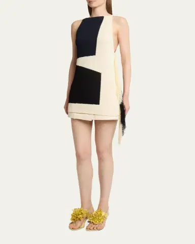 Proenza Schouler Saskia Color-Block Textured Knit Top | Thumbnail 4 Proenza Schouler Saskia Color-Block Textured Knit Top | Thumbnail 4
