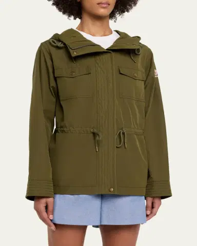 Moncler Genius Serin Hooded Cotton-Blend Parka | Thumbnail 4 Moncler Genius Serin Hooded Cotton-Blend Parka | Thumbnail 4