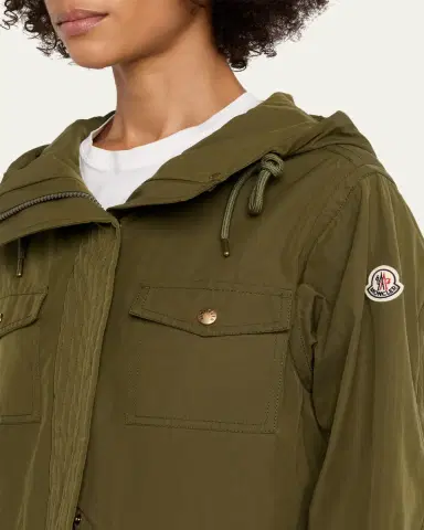 Moncler Genius Serin Hooded Cotton-Blend Parka | Thumbnail 5 Moncler Genius Serin Hooded Cotton-Blend Parka | Thumbnail 5