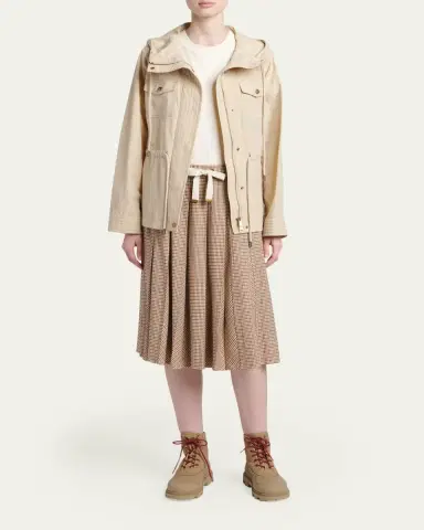 Moncler Genius Serin Hooded Cotton-Blend Parka | Thumbnail 7 Moncler Genius Serin Hooded Cotton-Blend Parka | Thumbnail 7