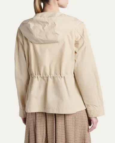 Moncler Genius Serin Hooded Cotton-Blend Parka | Thumbnail 8 Moncler Genius Serin Hooded Cotton-Blend Parka | Thumbnail 8