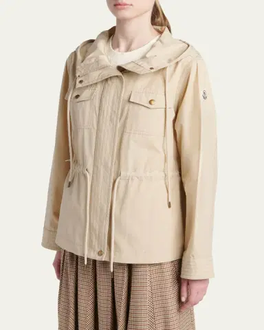 Moncler Genius Serin Hooded Cotton-Blend Parka | Thumbnail 9 Moncler Genius Serin Hooded Cotton-Blend Parka | Thumbnail 9