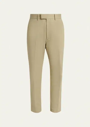 Tom Ford Men's Comfort Stretch Slim Flat-Front Trousers | Thumbnail 11 Tom Ford Men's Comfort Stretch Slim Flat-Front Trousers | Thumbnail 11