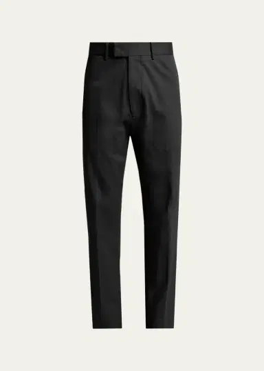 Tom Ford Men's Comfort Stretch Slim Flat-Front Trousers | Thumbnail 6 Tom Ford Men's Comfort Stretch Slim Flat-Front Trousers | Thumbnail 6