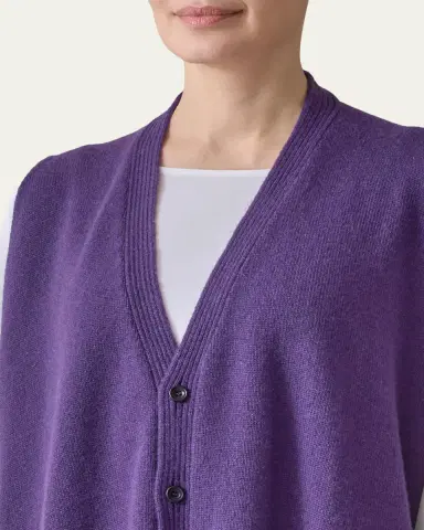 Eskandar V-Neck Cashmere Vest | Thumbnail 5 Eskandar V-Neck Cashmere Vest | Thumbnail 5