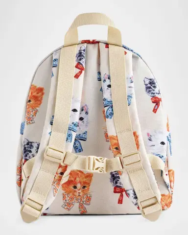 Molo Kid's Animal-Print Backpack | Thumbnail 2 Molo Kid's Animal-Print Backpack | Thumbnail 2