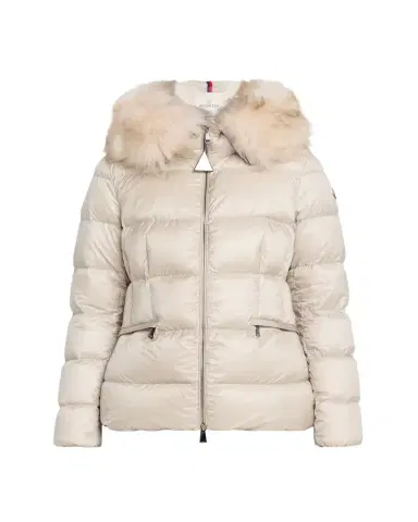 Moncler Boed Hooded Shearling-Trim Down Jacket | Thumbnail 1 Moncler Boed Hooded Shearling-Trim Down Jacket | Thumbnail 1