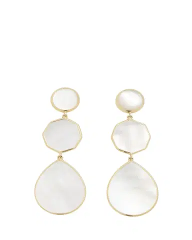 Ippolita Crazy 8's 3-Stone Drop Earrings in 18K Gold | Thumbnail 1 Ippolita Crazy 8's 3-Stone Drop Earrings in 18K Gold | Thumbnail 1