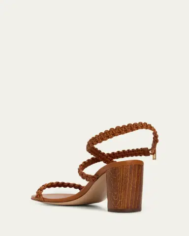 Gianvito Rossi 70mm Braided Leather Sandals | Thumbnail 4 Gianvito Rossi 70mm Braided Leather Sandals | Thumbnail 4