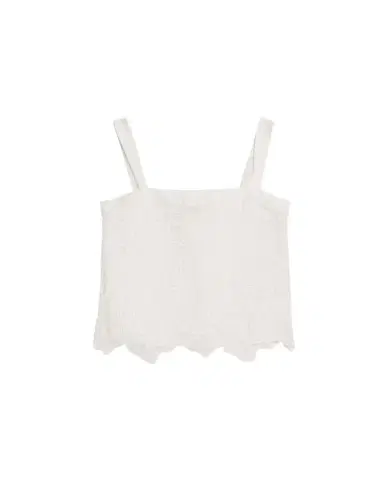Simkhai Brynn Sleeveless Embroidered Top | Thumbnail 1 Simkhai Brynn Sleeveless Embroidered Top | Thumbnail 1
