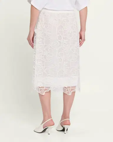 Simkhai Elissa Embroidered Column Skirt | Thumbnail 3 Simkhai Elissa Embroidered Column Skirt | Thumbnail 3