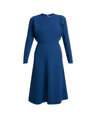 Victoria Beckham Long-Dolman-Sleeve Dress | Thumbnail 1 Victoria Beckham Long-Dolman-Sleeve Dress | Thumbnail 1