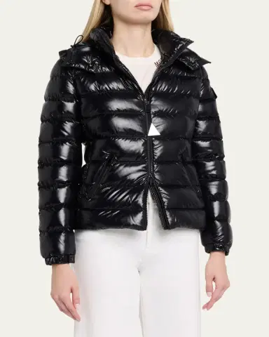 Moncler Bady Hooded Short Down Jacket | Thumbnail 4 Moncler Bady Hooded Short Down Jacket | Thumbnail 4