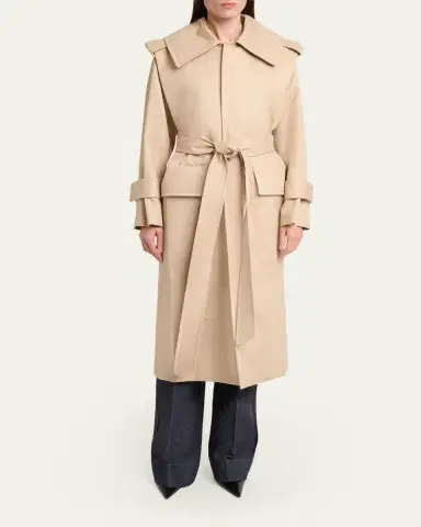 Victoria Beckham Philippa Trench Coat | Thumbnail 4 Victoria Beckham Philippa Trench Coat | Thumbnail 4