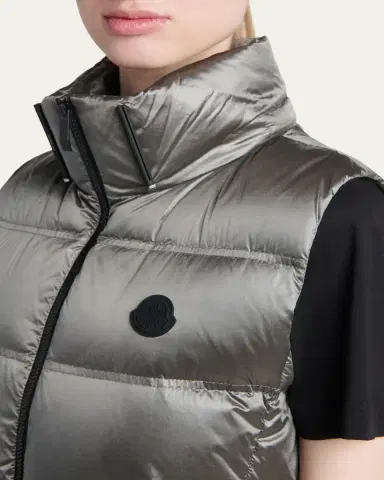 Moncler Fluidite Zip-Front Down Vest | Thumbnail 5 Moncler Fluidite Zip-Front Down Vest | Thumbnail 5