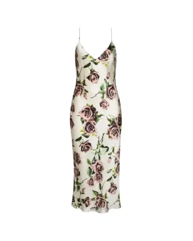 L'AGENCE Seridie Silk Floral Slip Dress | Thumbnail 1 L'AGENCE Seridie Silk Floral Slip Dress | Thumbnail 1