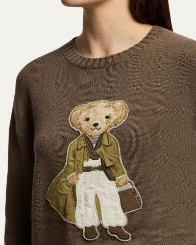 Ralph Lauren Polo Bear Lofty Cashmere Crewneck Sweater | Thumbnail 5 Ralph Lauren Polo Bear Lofty Cashmere Crewneck Sweater | Thumbnail 5
