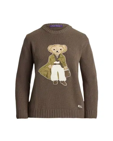 Ralph Lauren Polo Bear Lofty Cashmere Crewneck Sweater | Thumbnail 1 Ralph Lauren Polo Bear Lofty Cashmere Crewneck Sweater | Thumbnail 1
