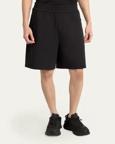 Moncler Men's Cotton-Blend Shorts | Thumbnail 4 Moncler Men's Cotton-Blend Shorts | Thumbnail 4