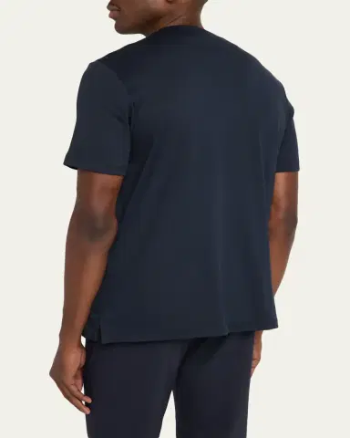 Brioni Men's ea Island Cotton Crewneck T-Shirt | Thumbnail 7 Brioni Men's ea Island Cotton Crewneck T-Shirt | Thumbnail 7